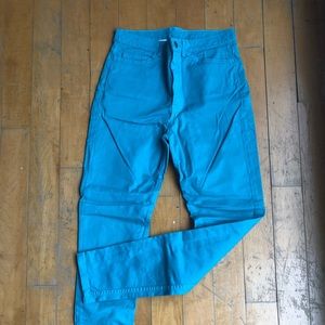 American apparel high waisted skinny jeans!